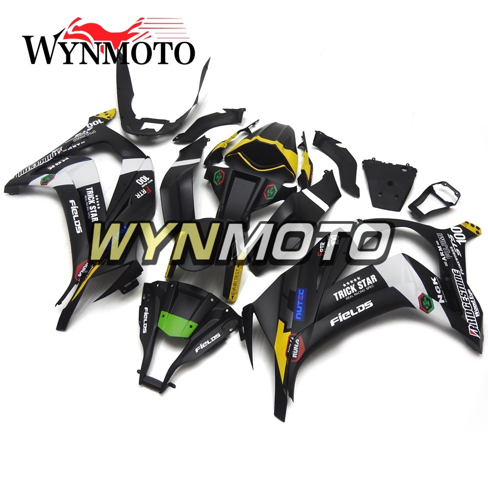 Abs Plastic Injection Full Fairings For Kawasaki Zx10r 2011 2012