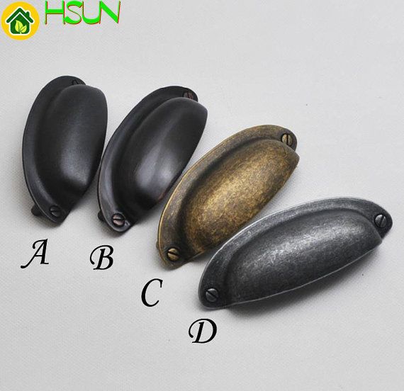 2019 3 5 Cup Dresser Drawer Pulls Handles Bin Retro Kitchen