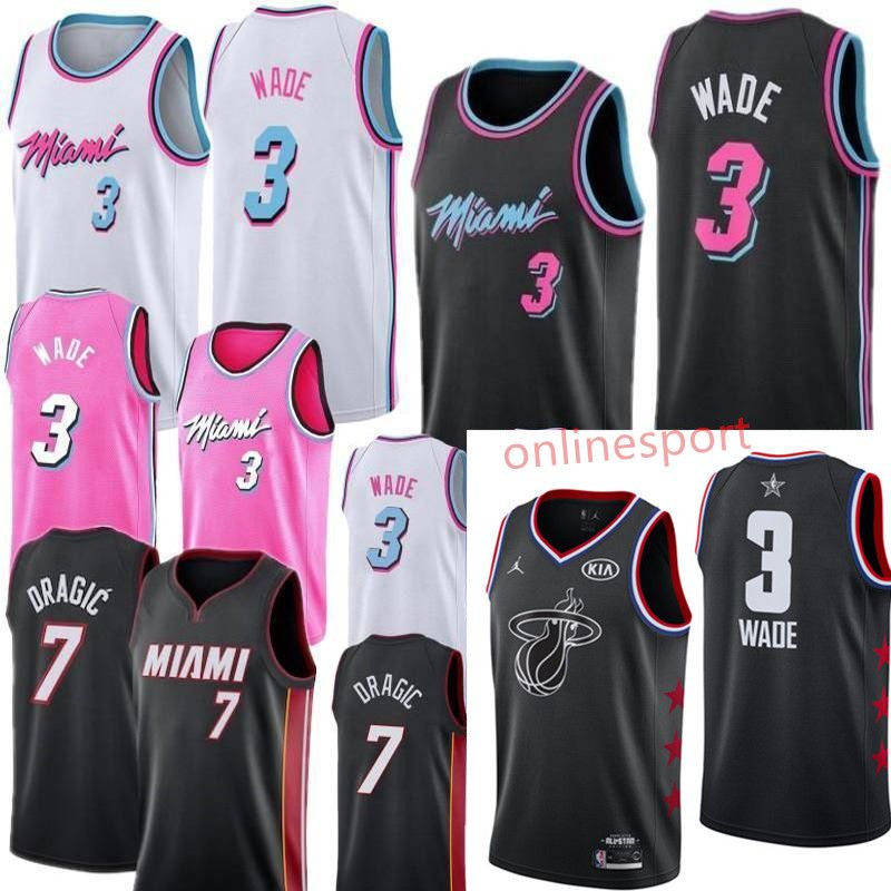 miami heat black pink jersey