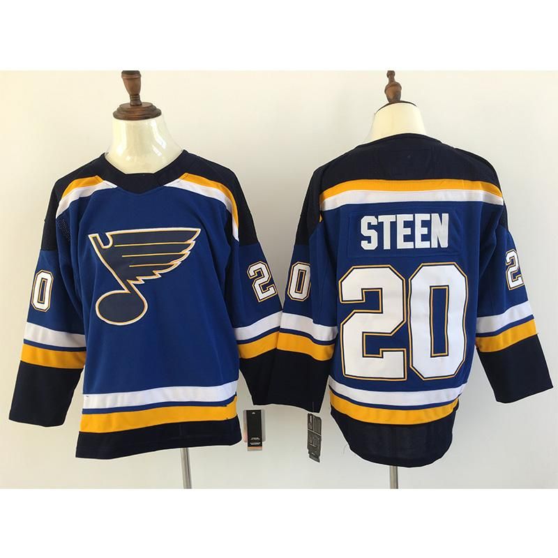 st louis blues anniversary jersey