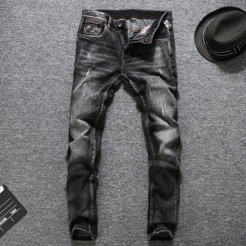 dark grey color jeans