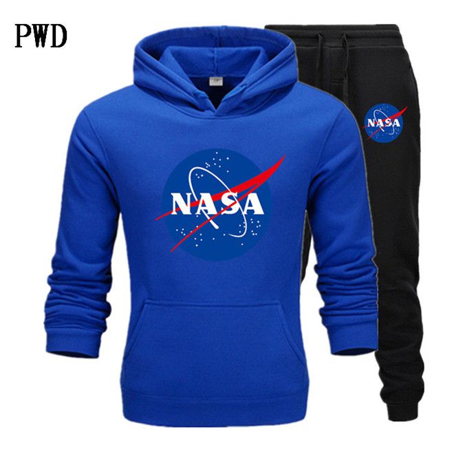 Compra El Diseñador De Moda Casual NASA Chándal Otoño Del Resorte Unisex  Marca De Ropa Deportiva Para Hombre De Los Juegos De Pista De Alta Calidad  De Las Sudaderas Con Capucha Para
