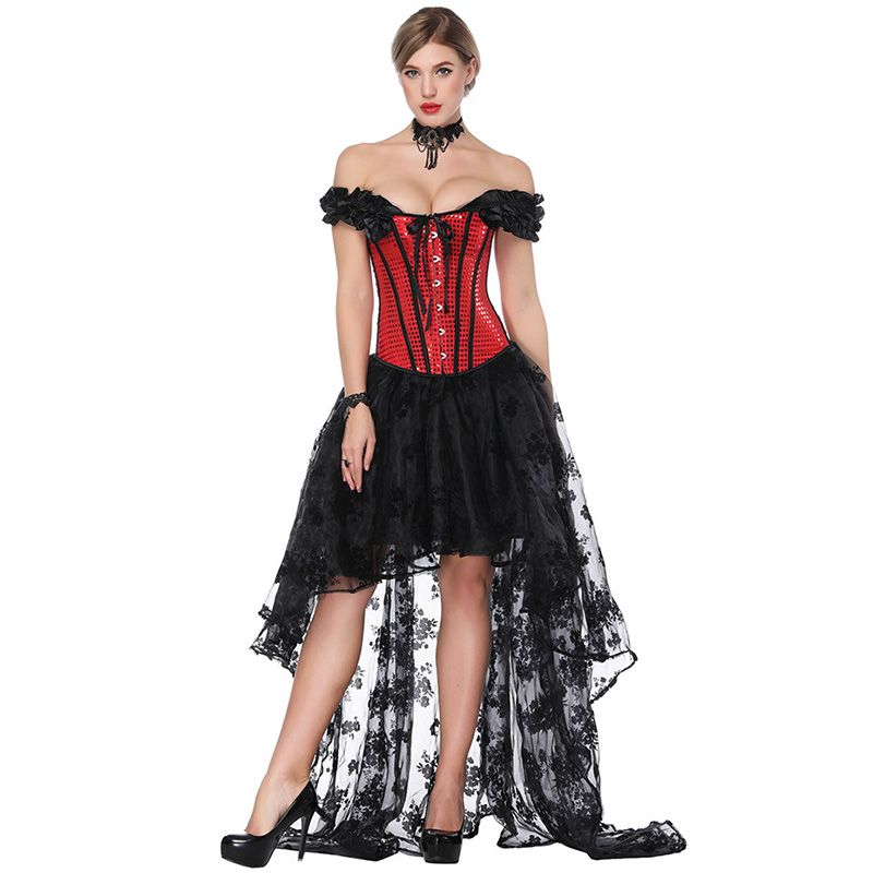 overbust corset dress