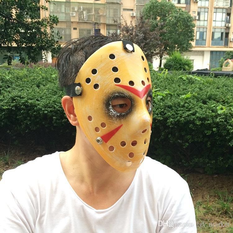 Halloween Friday The 13th Costume Prop Hockey Mask Jason Horror Mask for Kids 