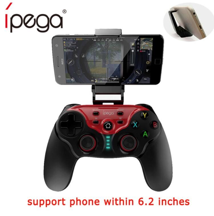 IPEGA PG 9088 Smart Wireless Bluetooth Gamepad Joystick With Mobile Phone  Clip For Android IOS Smartphone TV Box Wireless Game Controller Pc ... - 