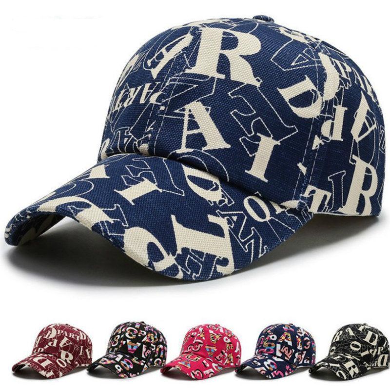 alphabet baseball caps