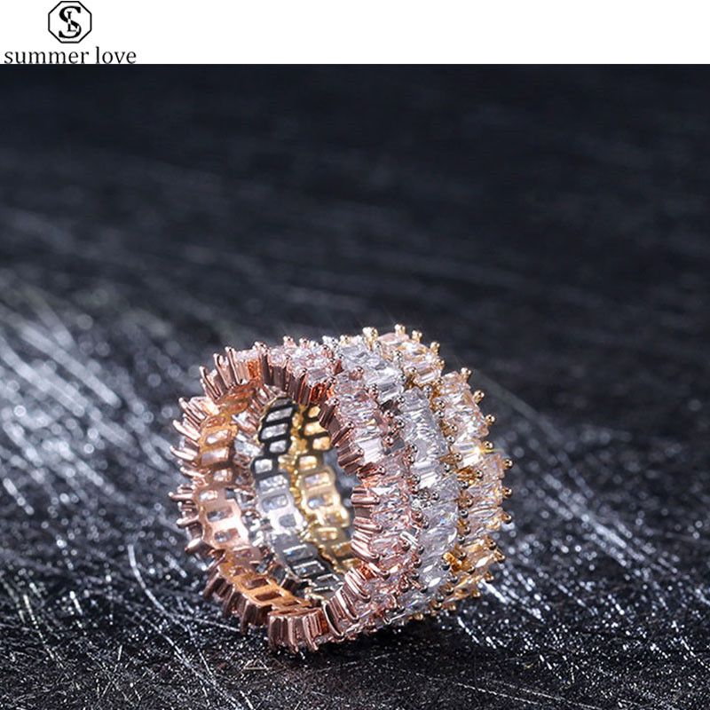 Anillo De Compromiso Clásico Regalo Femenino De San Valentín Anillo De Compromiso Clásico Regalo Femenino De San Valentín
