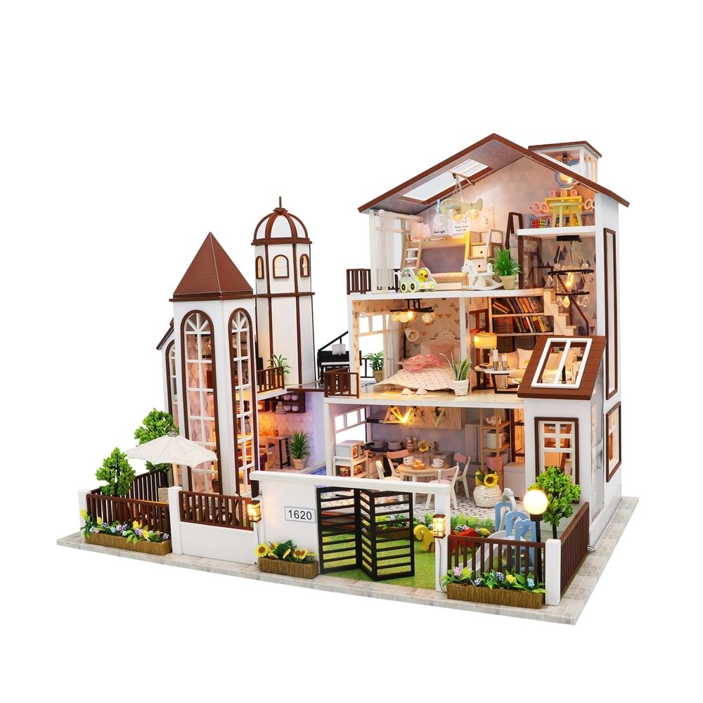 Best And Cheapest Architecture/DIY House Kids Toys Diy Dollhouse 