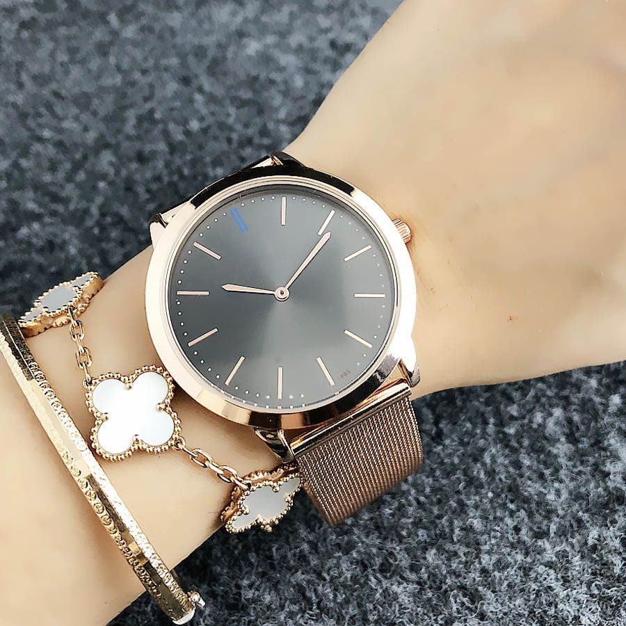 Rose gold black