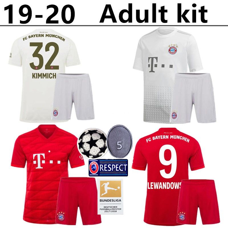 Compra Equipación Para Adultos 2019 2020 Fútbol Bayern Munich Camiseta De  Fútbol Local 19 20 Maillots De Footbal LEWANDOWSKI MULLER Camiseta De Fútbol  Uniformes De Fútbol Barato | Entrega Rápida Y Calidad | Es.Dhgate