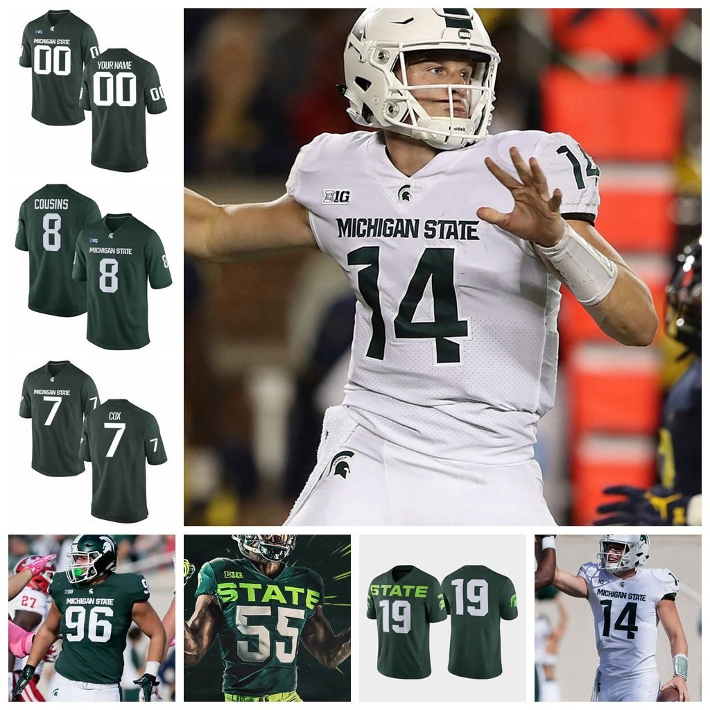 custom michigan state football jersey