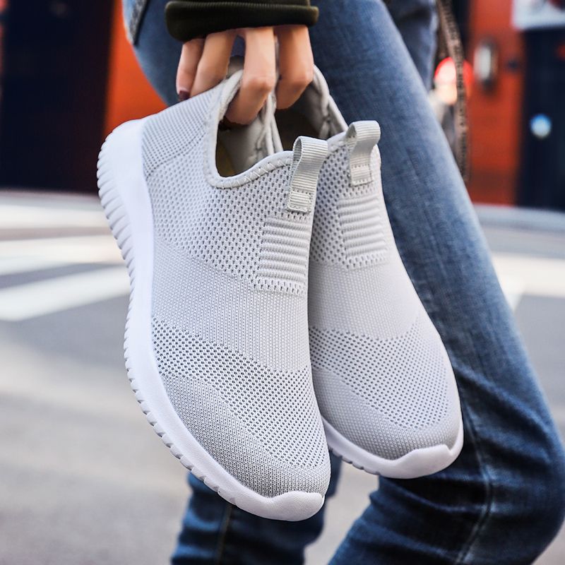 laceless ladies trainers