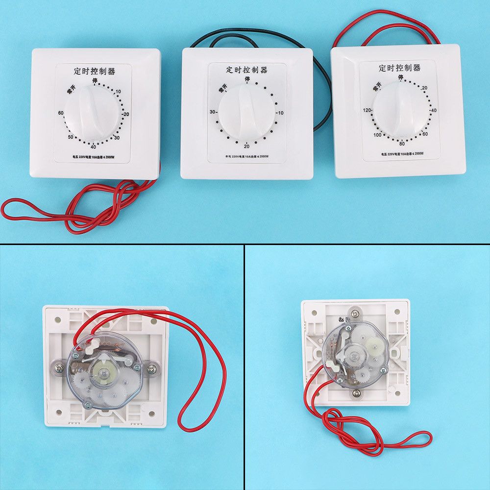 2020 Time Switch Controller 220v30 60 120 Minutes Intelligent Mechanical Countdown Automatic Power Off Timer Socket Kitchen Tool From Duoduo678