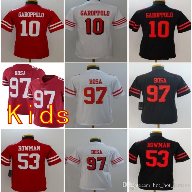 jimmy garoppolo jersey black