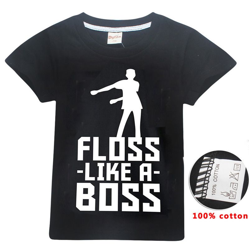 2020 2018 Summer Boys T Shirts Roblox Gamer Fortnight Cotton T - half black and white shirt roblox