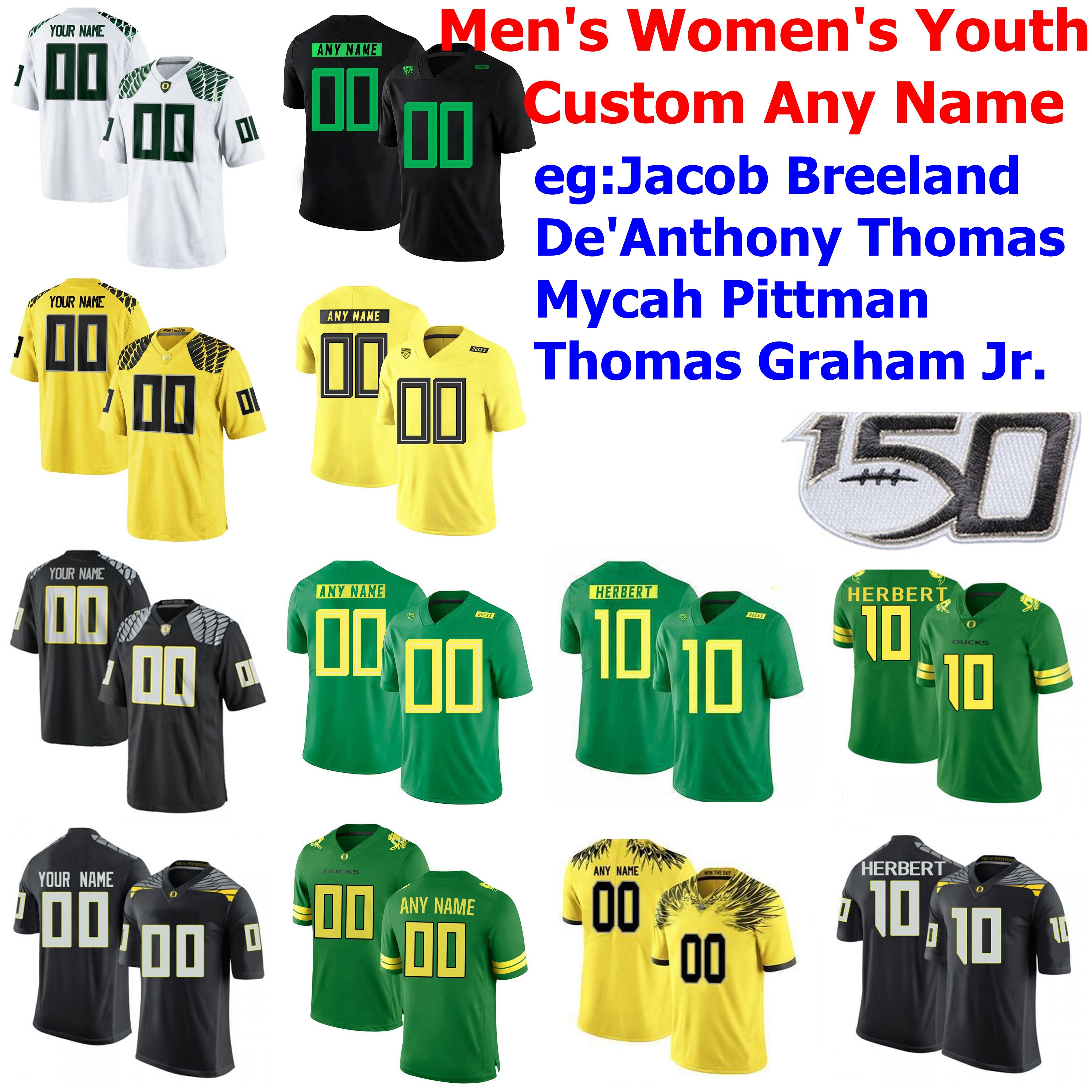 custom oregon ducks football jersey