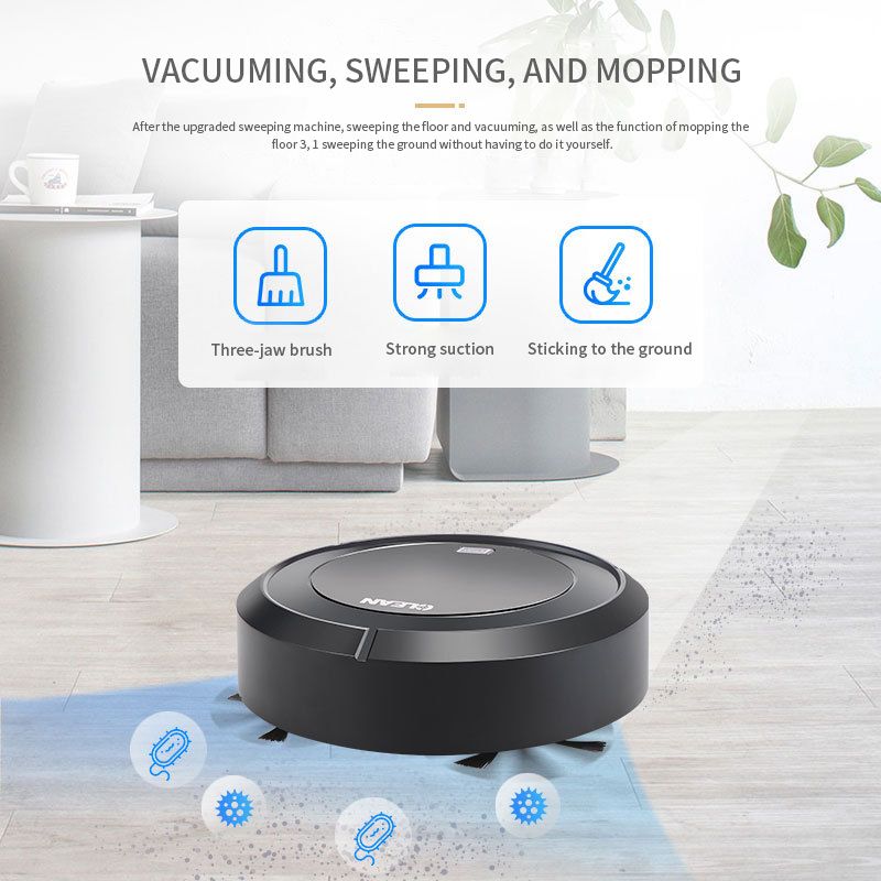 2020 Automatic Sweeping Robot Vacuum Cleaner USB Charging Online Shop Intelligent Robot Vacuum Cleaner Vacuum with