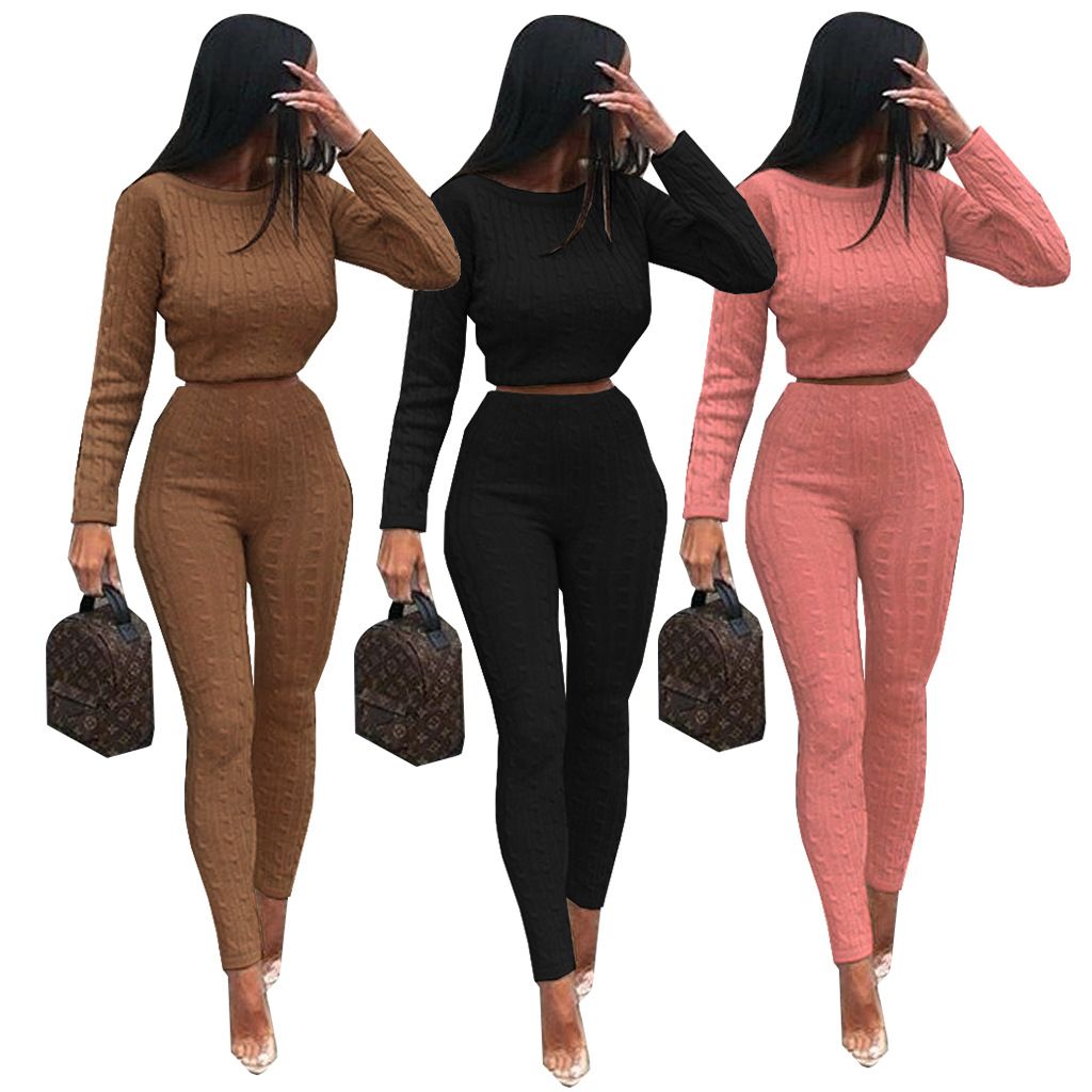 sweater pant suits