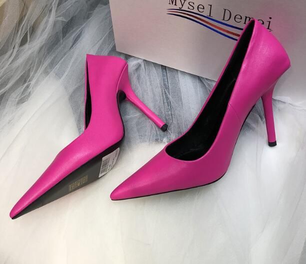 hot pink 10 cm heel