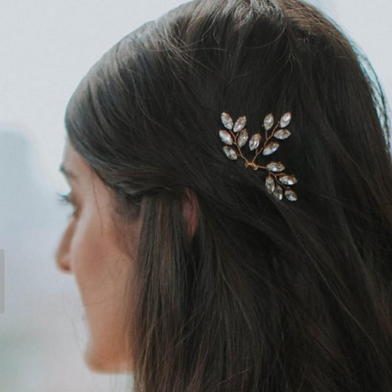bridal floral hair pins