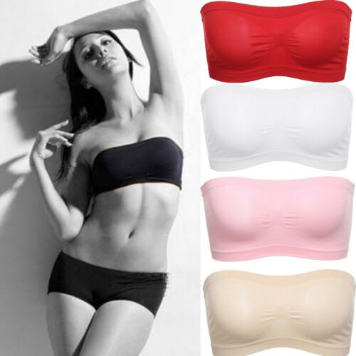 strapless bra with removable pads