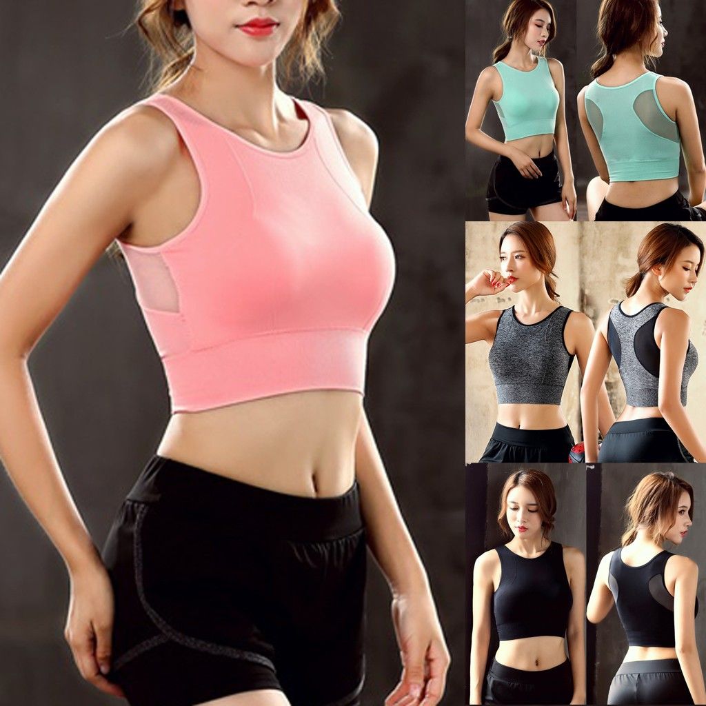 athletic crop top tank