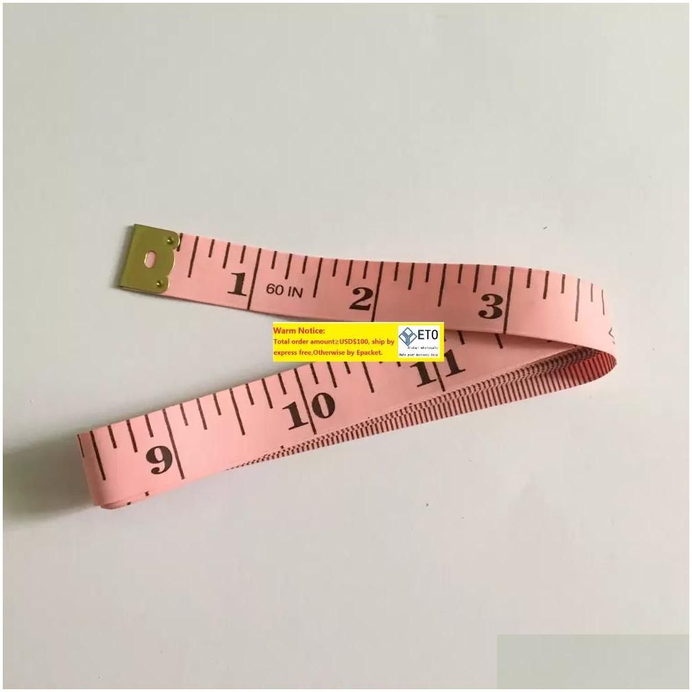 Wholesale Tape Measures Wholesale 60 Inch 150Cm Doublescale Double Sides Soft  Measure Body Measuring Tailor Rer Sewing Tool Flat Drop Del Dhlps From  Lavacakeshop, $0.21