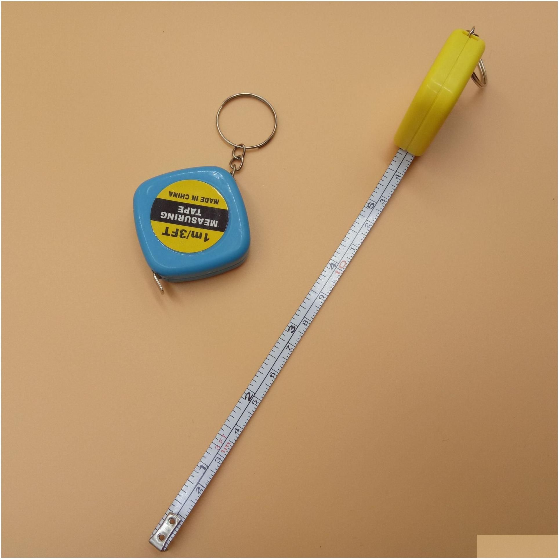 Portable Keychain Tape Measure Small Measuring Tape Retractable