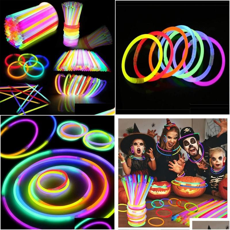 Dro Dhu89 Glow Party Accessories: Bracelets & Necklaces Fluorescent Neon  Lights For Birthdays, Halloween & Parties. From Zdehome, $20.07