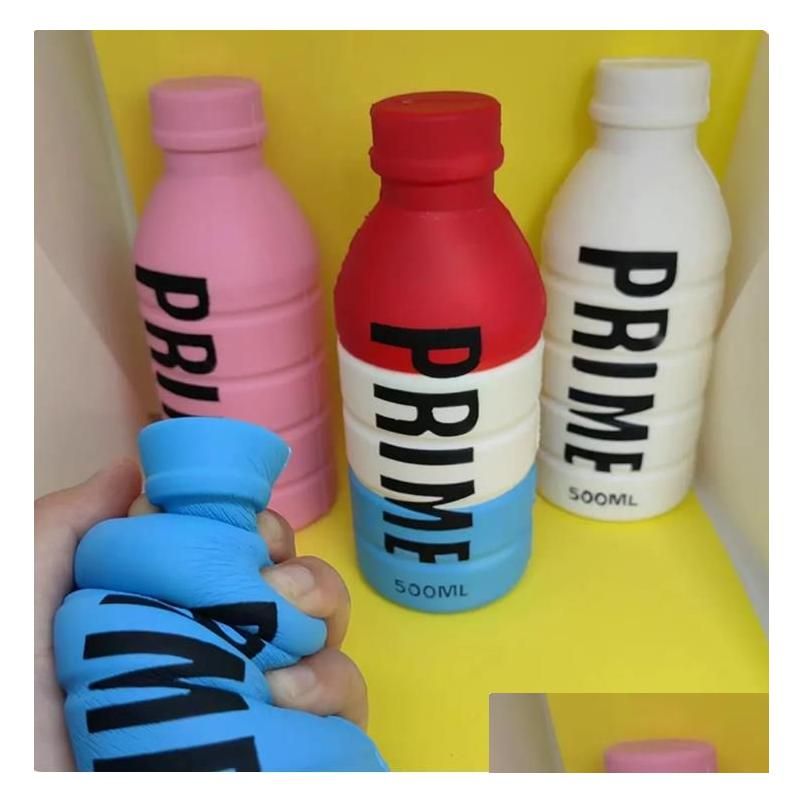 15cm Anti-Stress Prime Drink Bottle Plushie Relief Squeeze Toy Soft Stuffed  Latte Americano Coffee Kids Birthday Prop Decor Gift