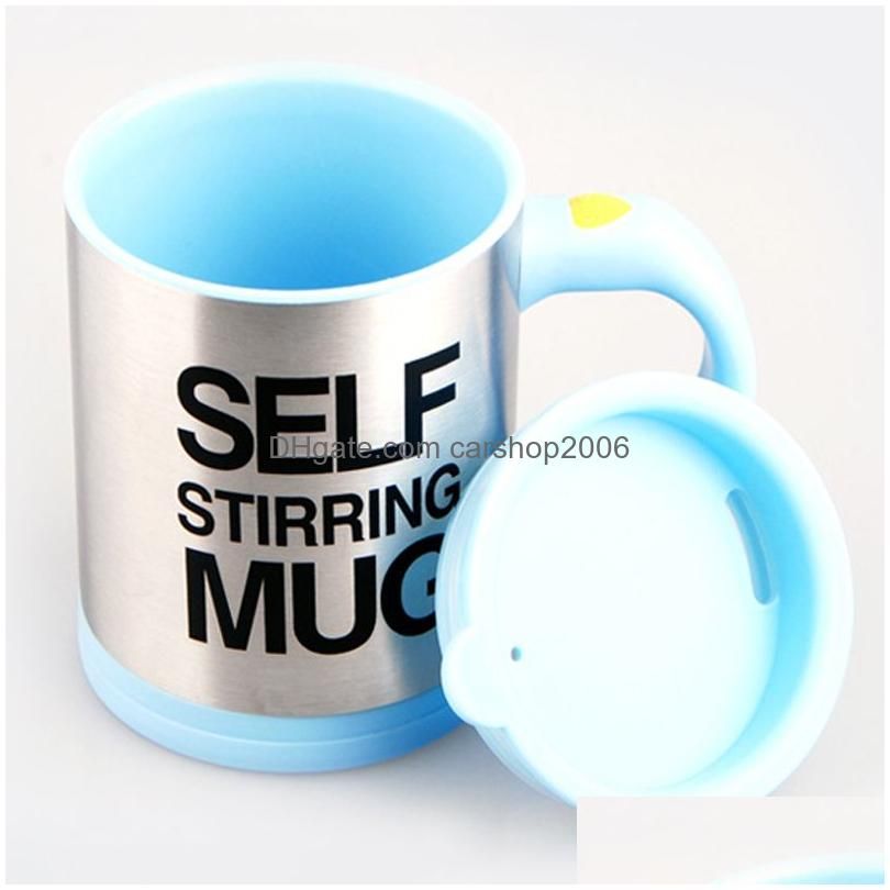 Custom mugs and Personalized mugs Self Stirring Coffee Mug- Electric  Stainless Steel Automatic Self Mixing Cup and Mug 400ML order online