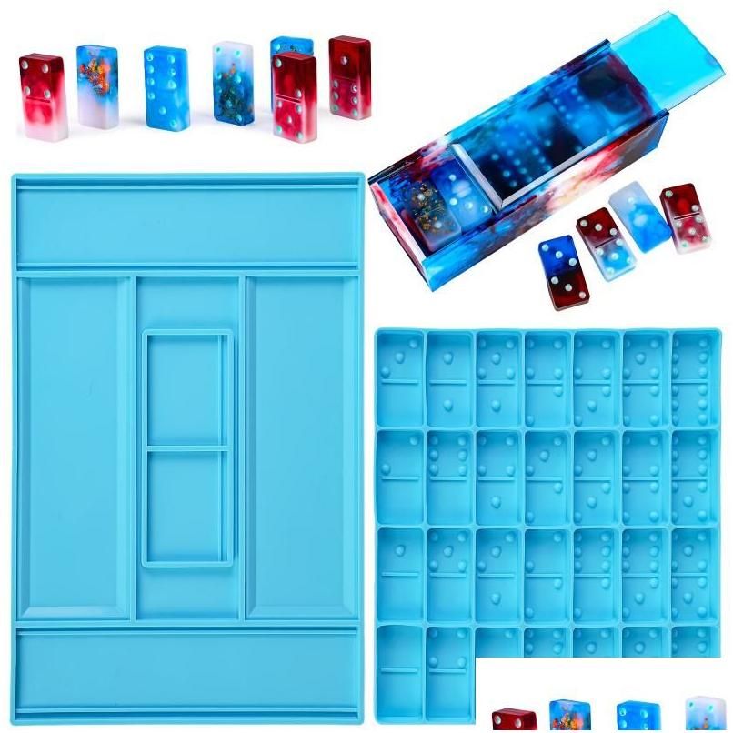 Craft Tools Craft Tools Dominoes Storage Box Epoxy Resin Mold Dot Sile Mod  Diy Crafts Domino Game Casting Tool Home Garden Arts, Dhx58 From  Crocharmsbag, $12.8