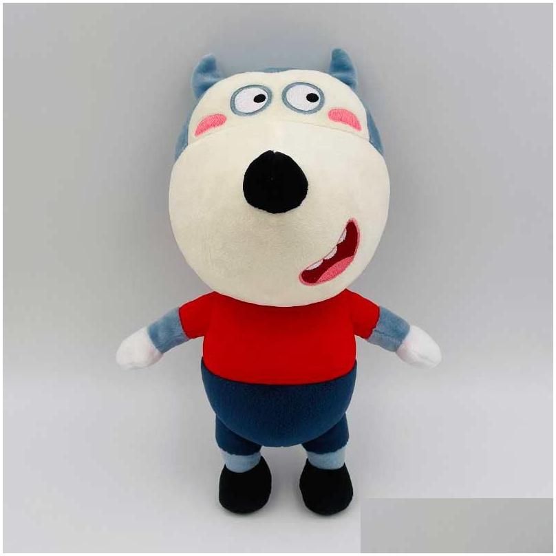 Plush Dolls set 30Cm Wolfoo Family Toys Cartoon Ie Lucy Soft