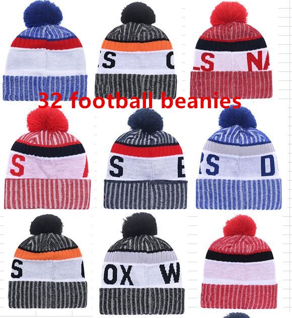 2017 New Arrival Beanies Hats American Football 32 Teams Beanies Sports