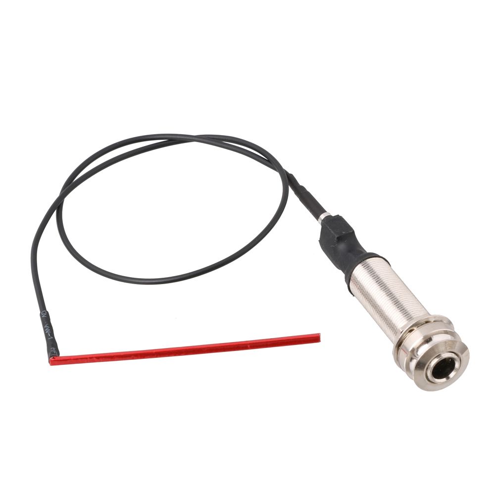 2018 Cylinder Guitar Bass Brass End Pin Jack 6.35mm Mono W/ Red Piezo Pickup From Xinxindhgate, $6.03 | Dhgate.Com