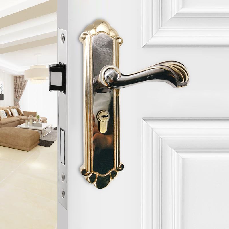 Antique European Style Door Locks Indoor Solid Wood Universal Antique European Style Door Locks Indoor Solid Wood Universal Aluminum Alloy Bedroom Lock Hardware
