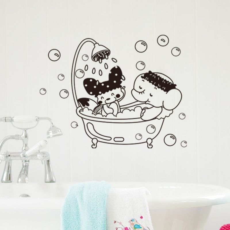 New Sweet Bubble Bathroom Wall Sticker Decal Home Art Mural Decor ... New Sweet Bubble Bathroom Wall Sticker Decal Home Art Mural Decor ...