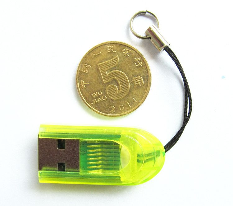 2019 Memory Card Reader TF Card Reader USB 2.0 Tiny Micro SD Card