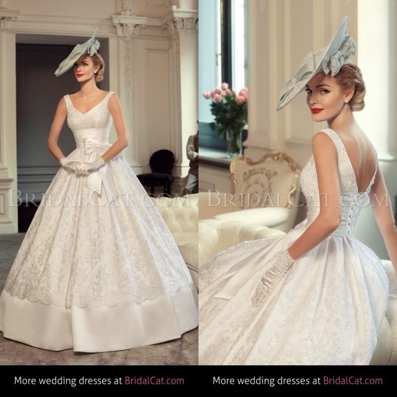  Vintage  Ball  Gown  Wedding  Dresses  2019 Tatiana Kaplun V 