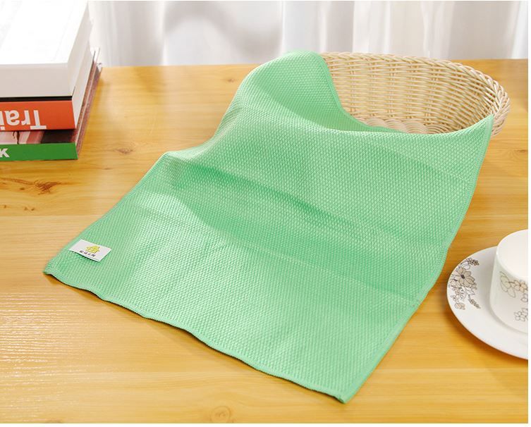 2021 Magic Glass Cleaning Cloth Traceless Easy Wipe Rag Non Debris Lint