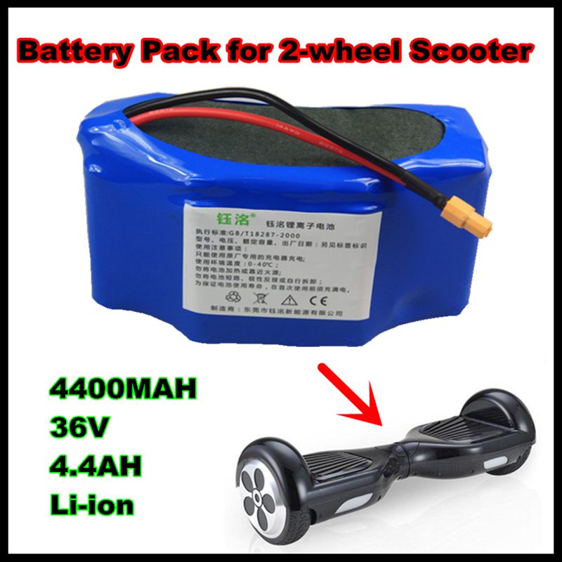 High Quality 36V 4.4AH 4400MAH Dynamic Rechargeable Li Ion Battery