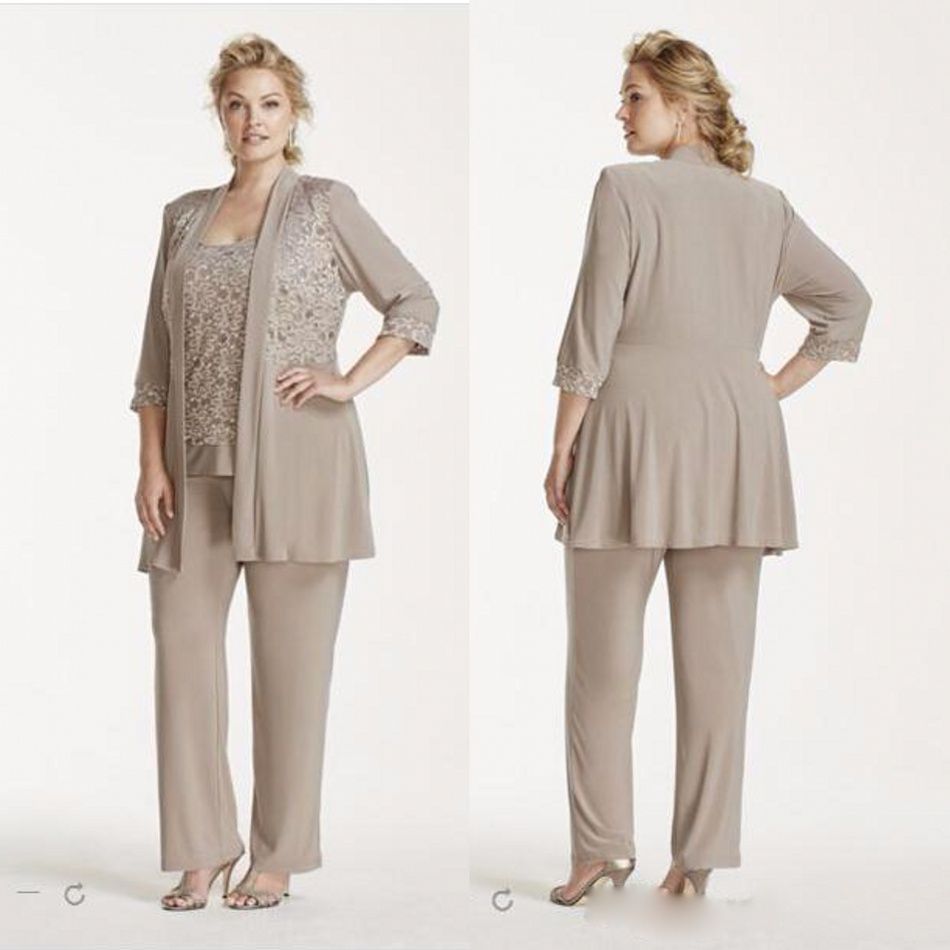 Mother of the bride pant suits plus size australia shop
