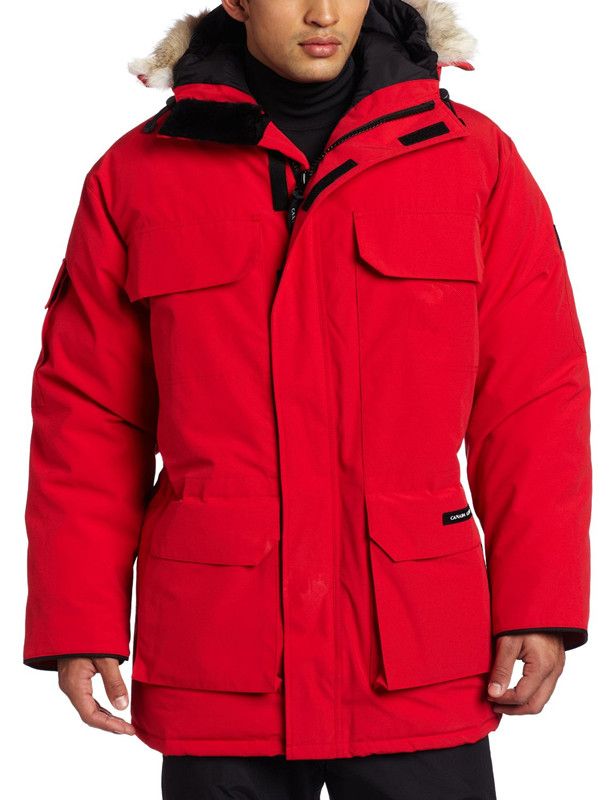 2019 Red Men Expention Parka For Sale Winter Snow Down Coats With Ykk ...