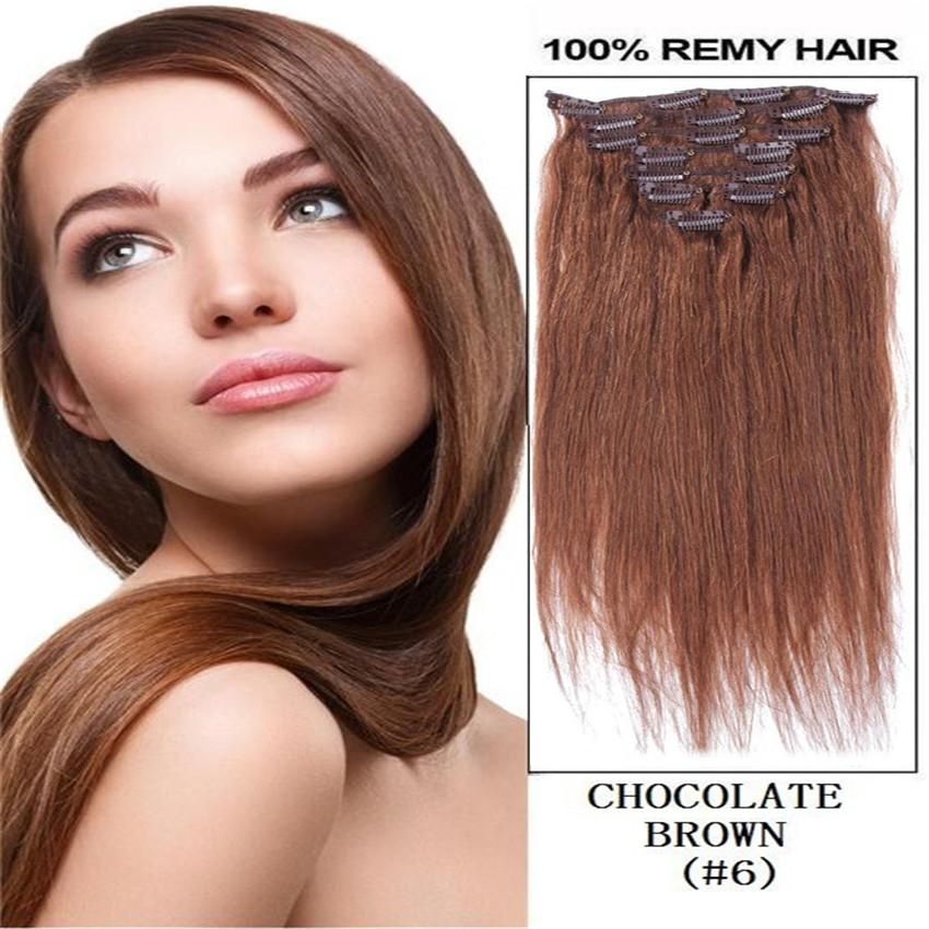 Best Selling 16 18 20 22 26 70g 100g 120g 160g Remy Clip In Human Hair