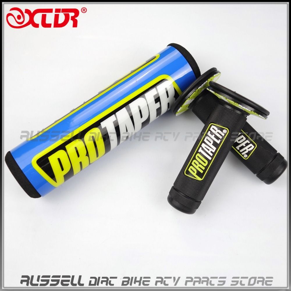 2018 Mx Dirt Bike Atv Quad Pro Taper Cross Bar Protector Round Pad Bars