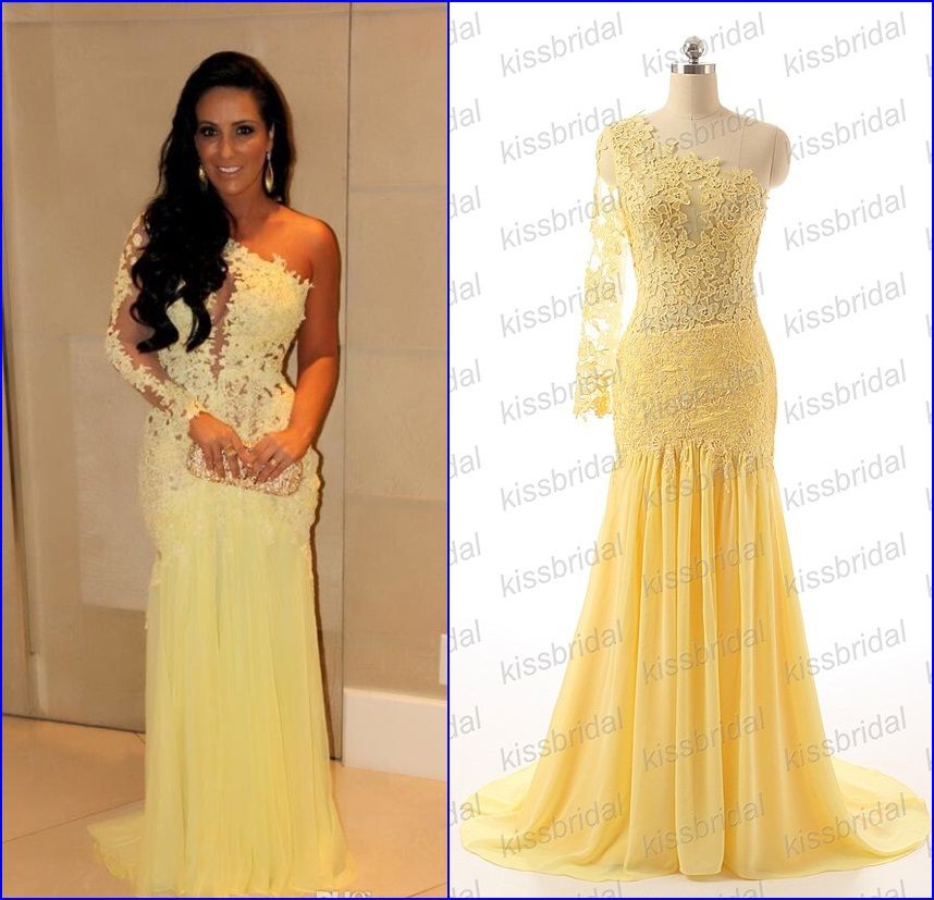 Long one shoulder evening dresses Long one shoulder evening dresses