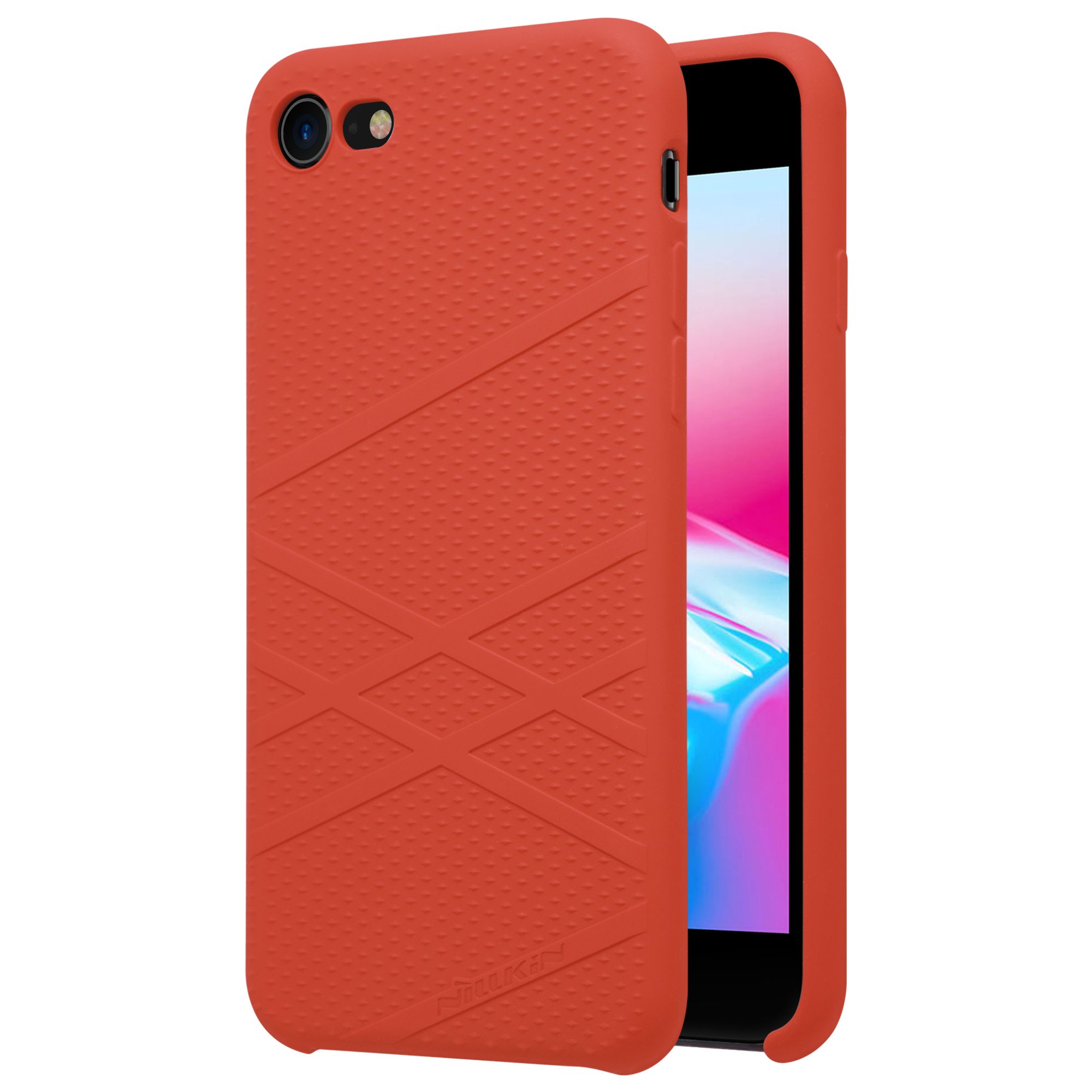 iphone 8 liquid silicon case orange iphone 8 liquid silicon case orange