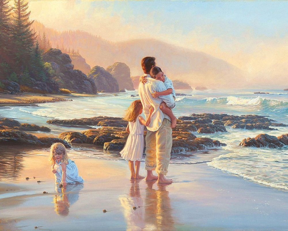 Best Friends Dog Oil Painting Best Friends Dog Oil Painting