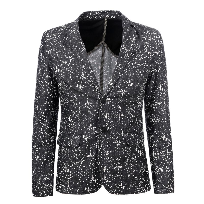 2017 Man Designer Suits High Quality Polka Dot Evening Suits For Men ...