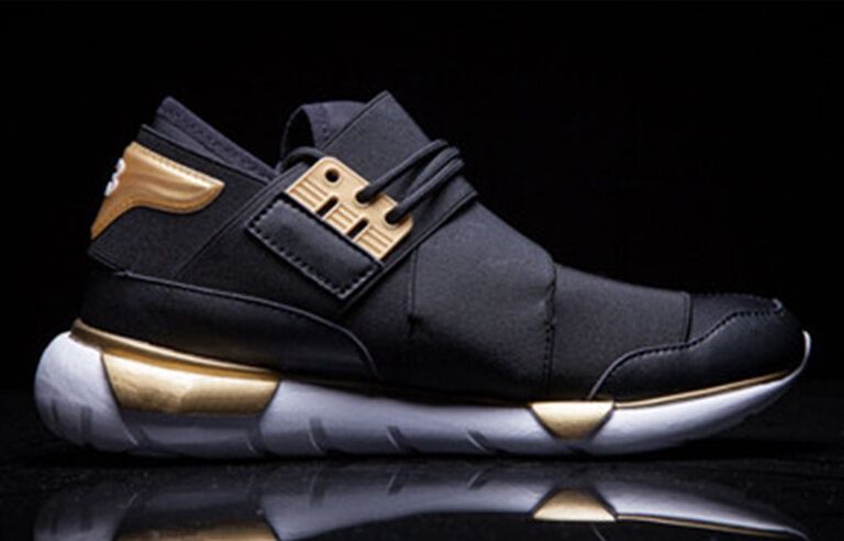 gold y3 trainers